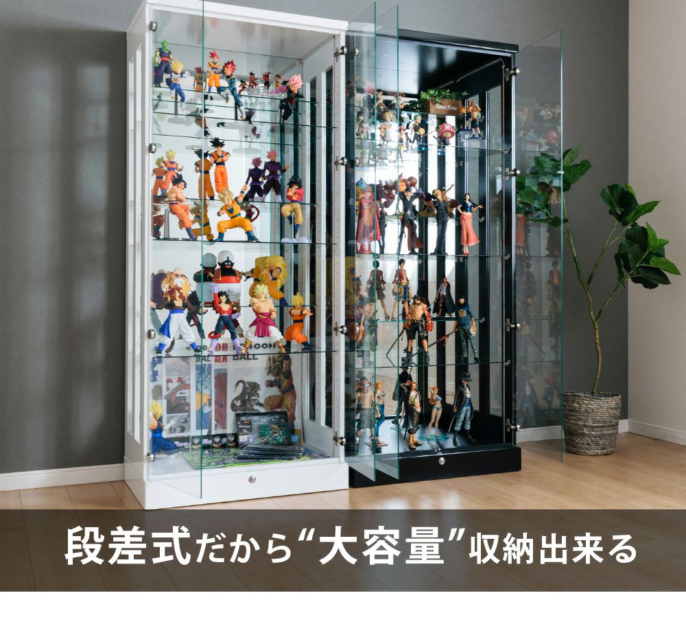 Palace 幅70cm｜アクスタ・フィギュア専用 ガラスディスプレイケース
